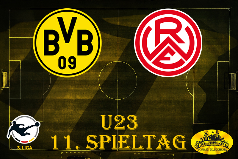 3. Liga - 11. Spieltag: BVB U23 - Rot-Weiss Essen