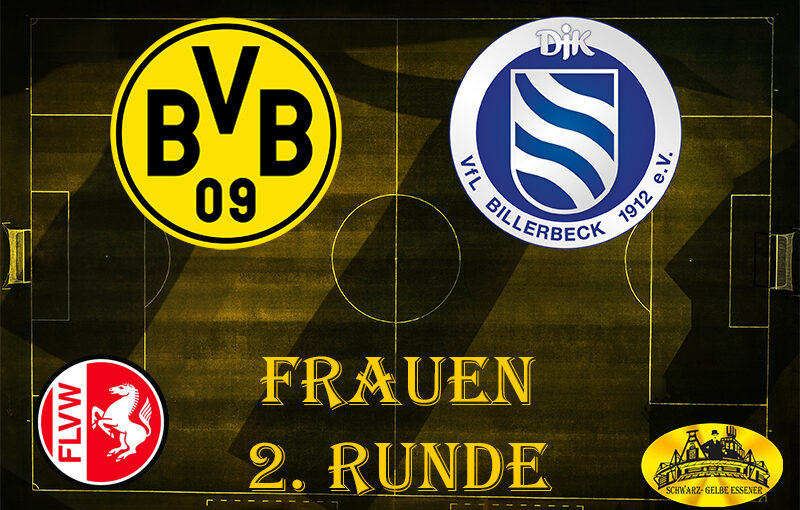 Frauen - Westfalenpokal, 2. Runde: BVB-Frauen - DjK VfL Billerbeck