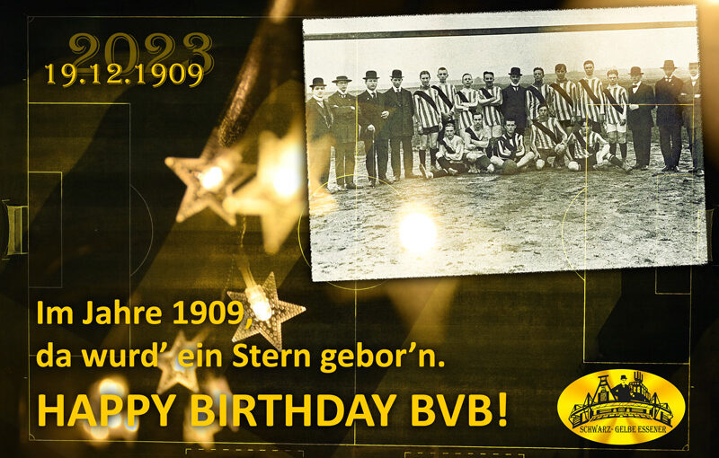 114 Jahre BVB - Happy Birthday Ballspiel-Verein