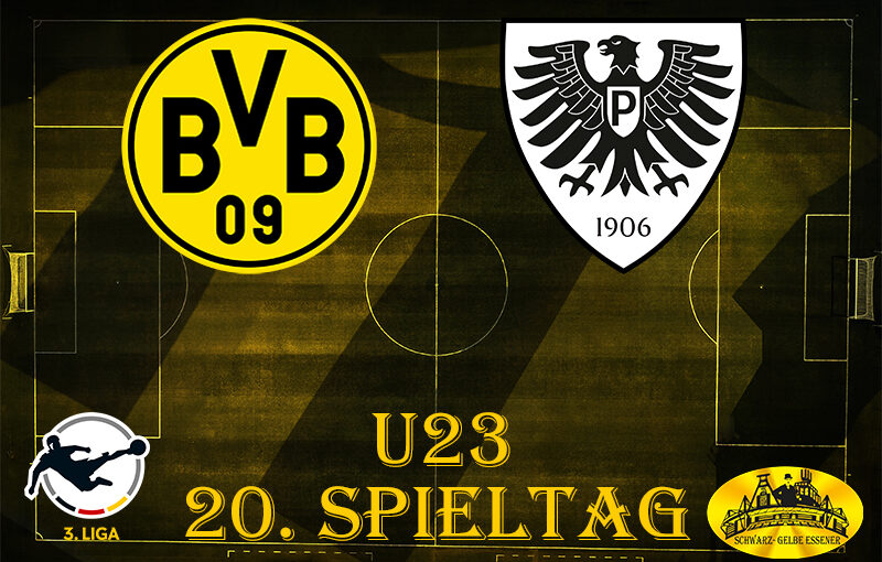 3. Liga, 20. Spieltag: BVB U23 - Preußen Münster