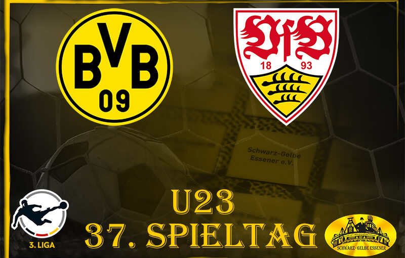 3. Liga, 37. Spieltag: BVB u23 - VfB Stuttgart u23