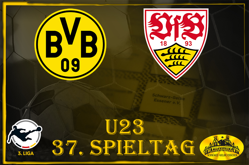 3. Liga, 37. Spieltag: BVB u23 - VfB Stuttgart u23