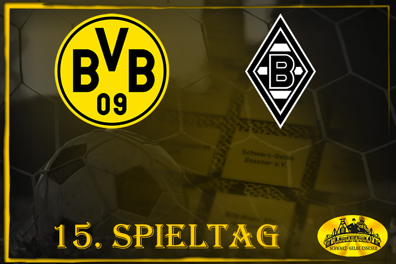 15. Spieltag: BVB – M'Gladbach
