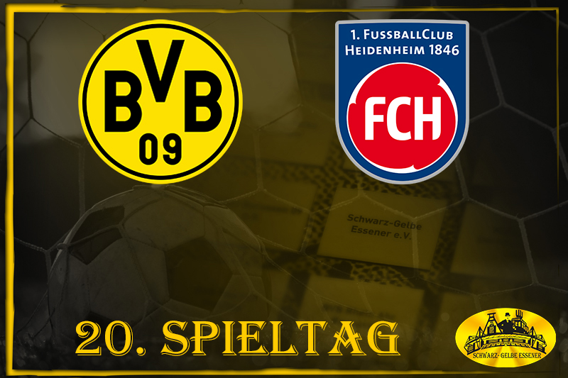 Bundesliga, 20. Spieltag: BVB - 1. FC Heidenheim