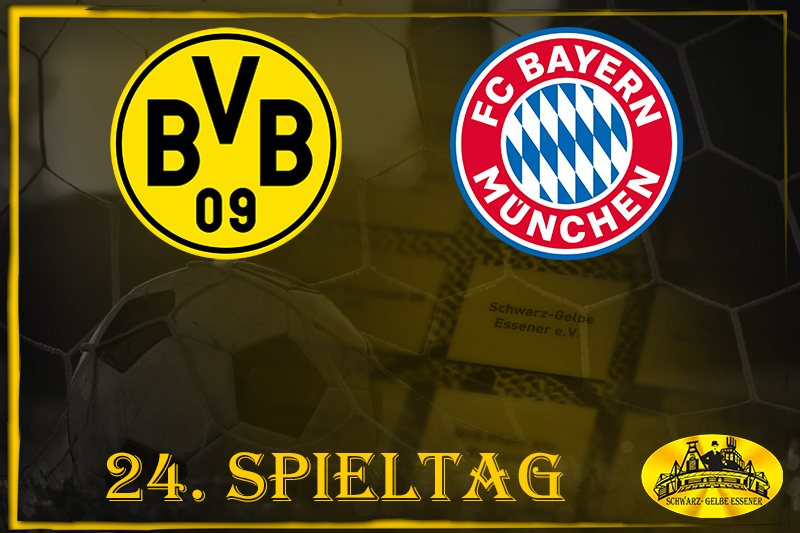 Bundesliga, 24. Spieltag: BVB - FC Bayern München