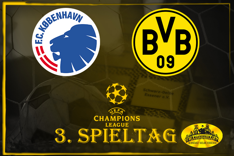 Champions League, 3. Spieltag: FC Kopenhagen - BVB