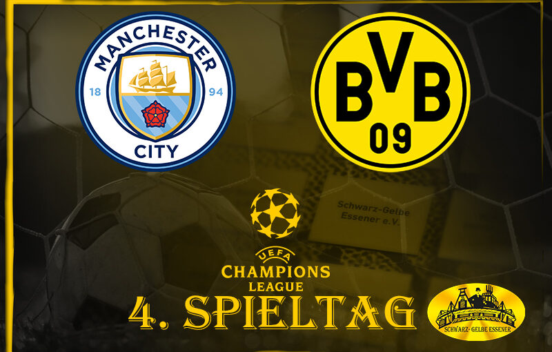 Champions League, 4. Spieltag: Manchester City - BVB
