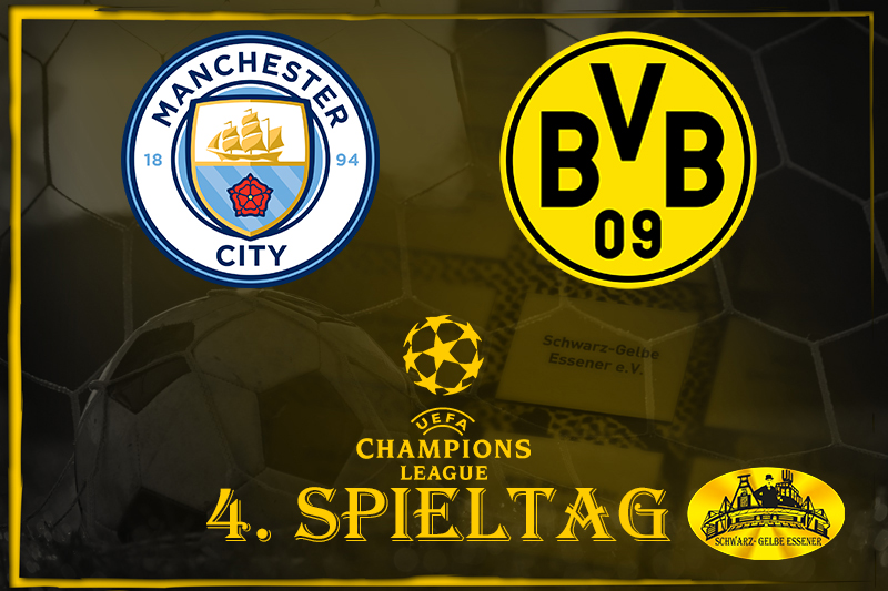 Champions League, 4. Spieltag: Manchester City - BVB
