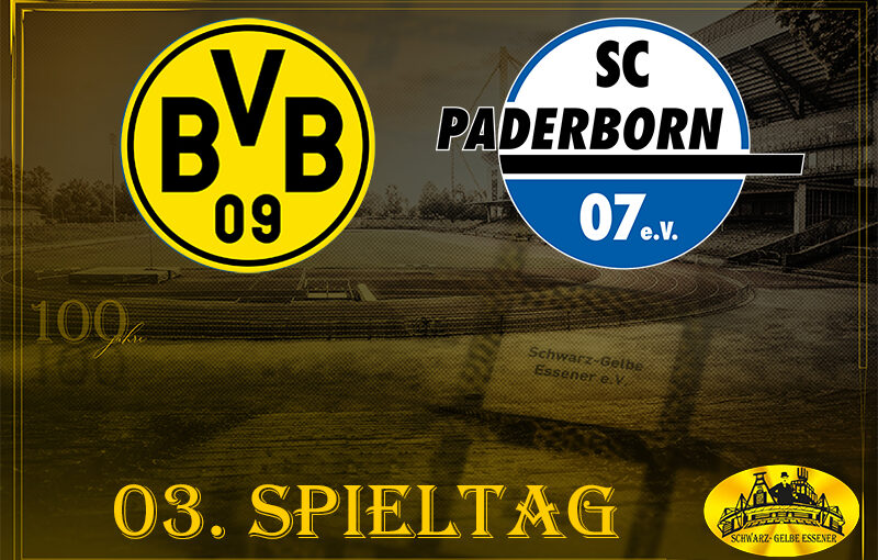 Bundesliga, 03. Spieltag: BVB - SC Paderborn
