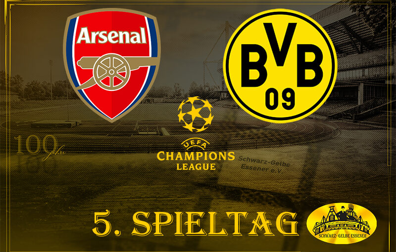 Champions League, 5. Spieltag: FC Arsenal - BVB