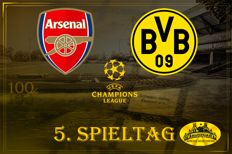Champions League, 5. Spieltag: FC Arsenal - BVB