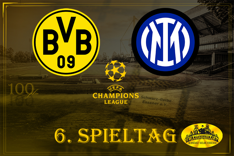 Champions League, 6. Spieltag: BVB - Inter Mailand