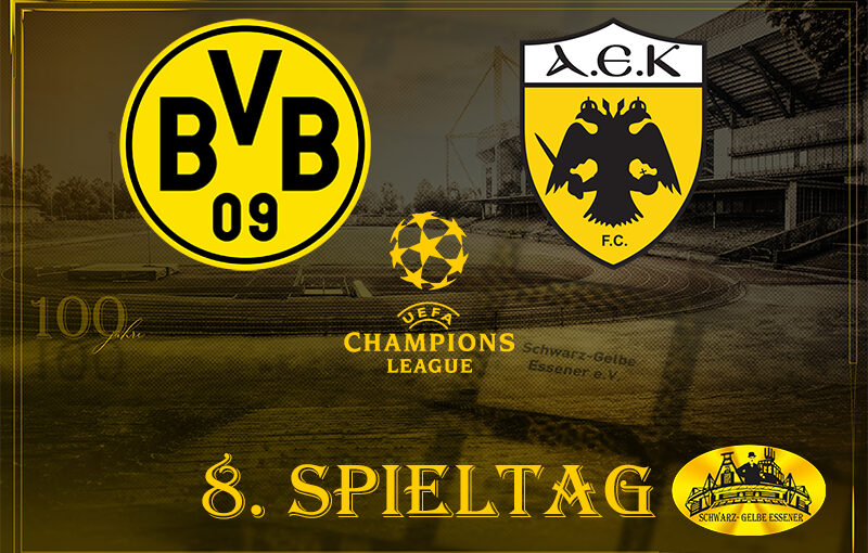 Champions League, 8. Spieltag: BVB - AEK Athen
